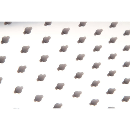 Chrome Contemporary Square Rainfall Shower Head, Ultra-Thin Bathroom Overhead Spray