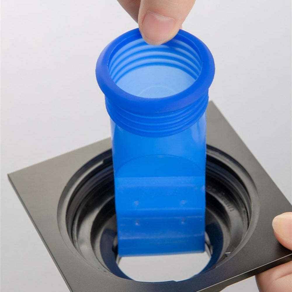 Two-Tone Silicone Floor Drain Backflow Preventer Core, Odor-Proof Sewer Pipe Drain Seal for Kitchen, Bathroom