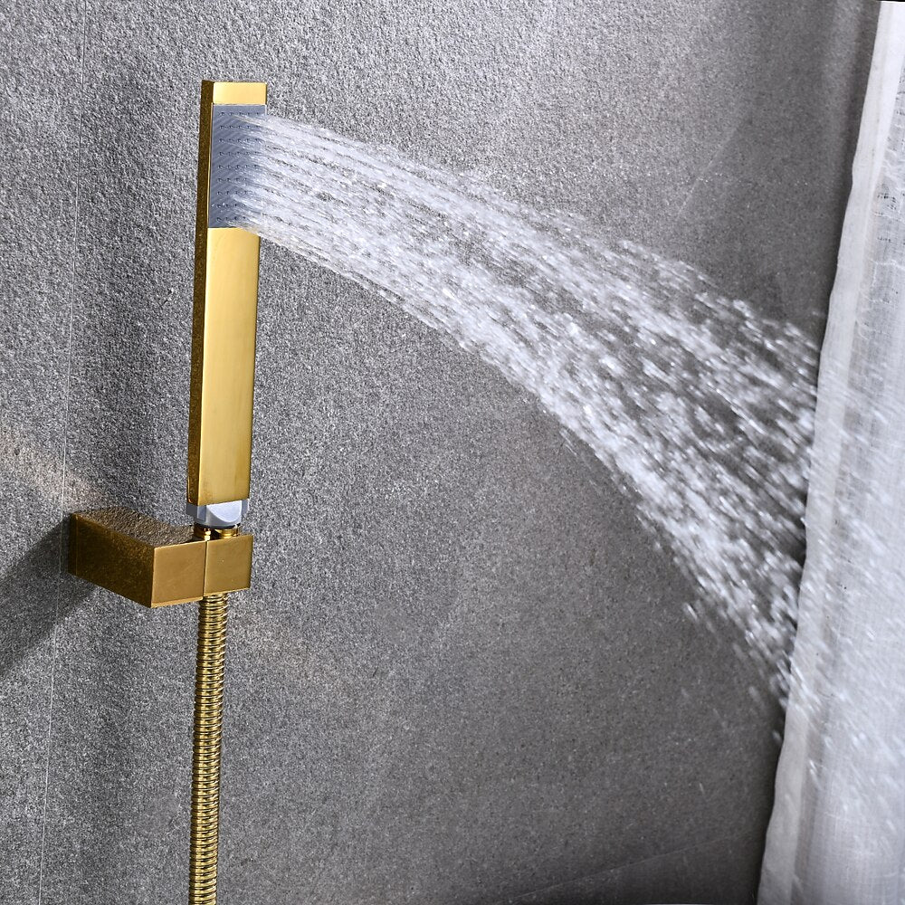 Modern Single-Hole Kitchen Faucet, Dual-Handle Pull-Down Sprayer Faucet with Swivel Spout