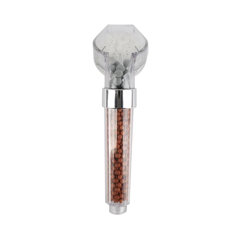 Chrome Handheld Shower Head, High Pressure 300-Hole Water Saving Shower Head