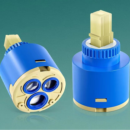 Universal Ceramic Disc Valve Cartridge Replacement, Single-Handle Faucet Cartridge