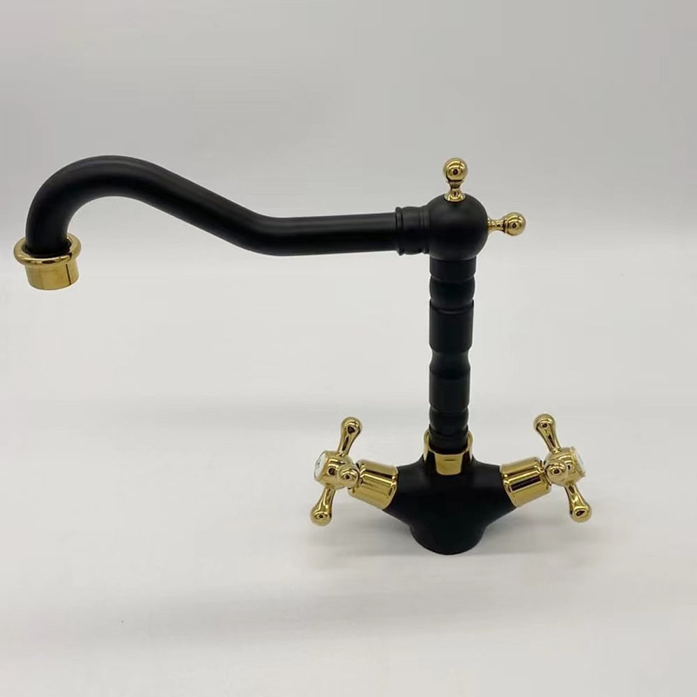 Waterfall Modern Brass Vessel Sink Faucet, Single-Handle Tall Faucet