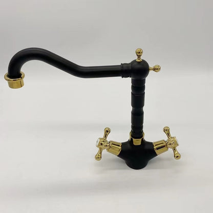 Waterfall Modern Brass Vessel Sink Faucet, Single-Handle Tall Faucet