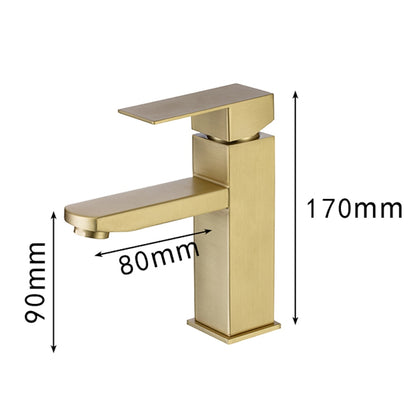 Lagomel single-hole bathroom faucet, set in a Traditional/Classic bathroom