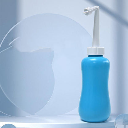 Squeeze Design EVA Portable Bidet Sprayer Bottle, Handheld Personal Hygiene Wash Bottle with Detachable Nozzles / Storage Bag