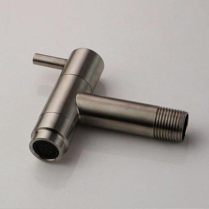 Stainless Steel Wall-Mount Kitchen Faucet, Single-Handle Cold Only Tap