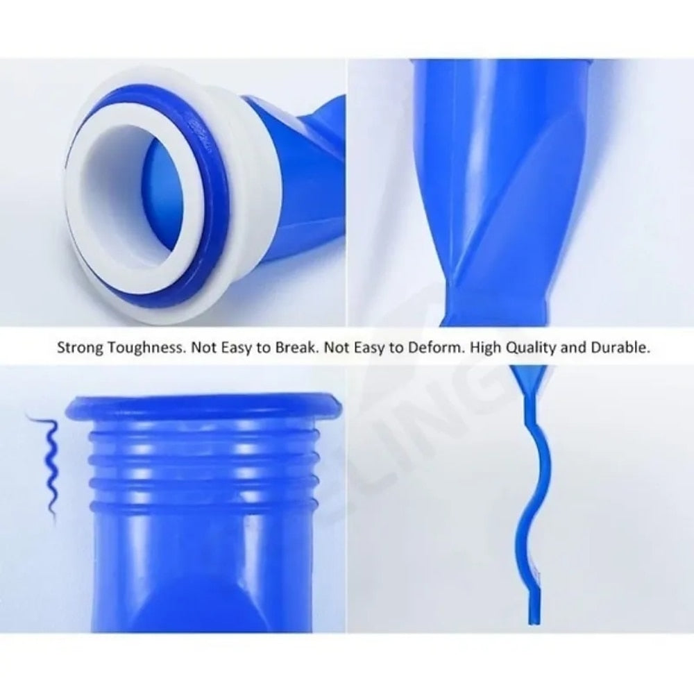 Two-Tone Silicone Floor Drain Backflow Preventer Core, Odor-Proof Sewer Pipe Drain Seal for Kitchen, Bathroom