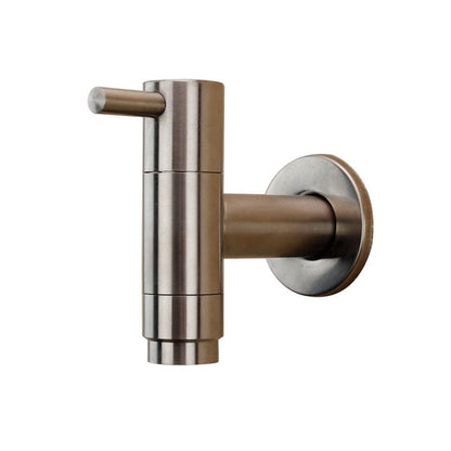 Stainless Steel Wall-Mount Kitchen Faucet, Single-Handle Cold Only Tap